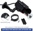 Kanayu 6 Pieces Solar Powered Fake Security Camera, Simulated Surveillance with Realistic Red Flashing Lights