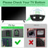 1.22cm/0.48inch 2.4cm/ 0.94inch, TV Stand for Sceptre TV Legs, for Sceptre TV Base Stand, Compatible with TV Holes