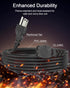 Bicmice 18AWG Power Cord, 6Ft NEMA 5-15P to C13 Power Cable for TV, Computer, Monitor, Printer, Samsung Dell LG