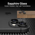 Camera Lens Protector for iPhone 15 Pro Max/15 Pro/15/15 Plus/14 Pro Max/14 Pro/13 Pro Max/13 Pro, Sapphire Glass Alloy