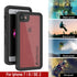 Punkcase Waterproof Case for iPhone 7, Extreme Series Slim Fit, IP68 Certified, Shockproof Armor Cover with Built-in