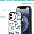 Blue Shark Art Animal Design Case for iPhone 15, Soft TPU Hard Back, Shockproof