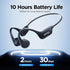 B60S IPX8 Swimming 64GB MP3 5.3 Headset Sanag Bone Conduction Headphones, Waterproof Earphones with Player, Bluetooth