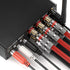 Speaker Banana Plugs (12 Pcs, 6 Pairs), 24K Gold Plated Connectors for Speaker Wire, Pin Plug Closed Dual Screw Type