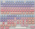 Magical Clouds Gradient Keys, 108 Keycap + 30 Keycap Set, Dye-Sublimation PBT Custom Keycaps for Mechanical Keyboards