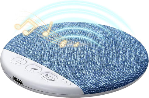 Generic Ultra-Thin Bluetooth Pillow Speaker with Bluetooth 6.0 - Bone Conduction Technology, Sleep
