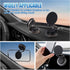 Wogomz 360 Vacuum Suction Magnetic Phone Holder, Foldable Retractable Car Cell Phone Holder with Suction Cup