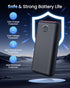 RONEGN 40000mah, 22.5W Pack 3 2 16/15 Portable Charger Power Bank USB C Fast Charging External Battery Phone Charger