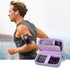 MP3 & MP4 Player Case for SOULCKER/G.G.Martinsen/iPod Nano/Sandisk/Sony NW-A45, Fits Earbuds, USB Cable - Purple