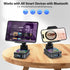 buwy 8 Gifts for Men Women, Cell Phone Stand with Wireless Bluetooth Speaker and RGB Ambient Light, Anti-Slip Base HD
