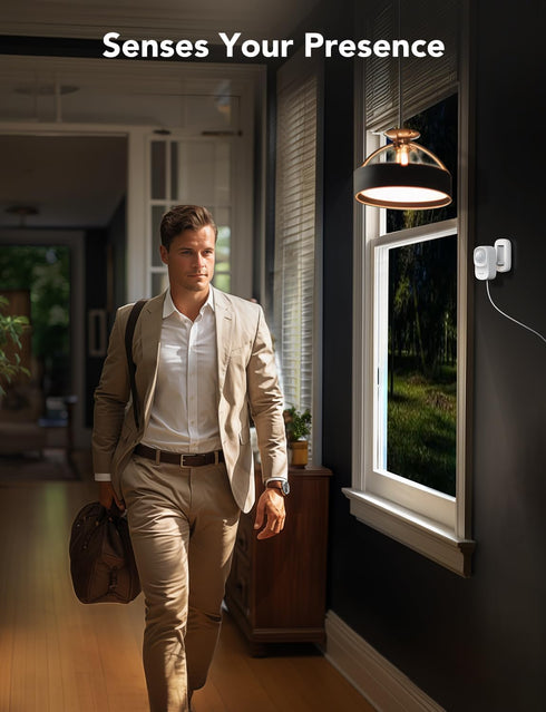 GoveeLife Human Presence Sensor, 2.4 GHz Wi-Fi Required, Smart Motion Sensor for Indoor Home Automation