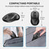 SHUNJINRUN 1000/1600/2400 6-Button Wireless Mouse with Side Buttons for Laptop, PC, Chromebook, Mac, MacBook, Silent
