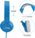 Altec Lansing Kids Headphones - Blue, Volume Limiting for Ages 3-5, Ideal for Learning at Home, Over the Ears Design.