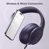 DOQAUS Upgraded Bluetooth Headphones Over Ear, 90H Playtime, Bluetooth 5.3 Wireless Headphones, 3 EQ Modes, Built-in HD