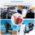 AZXYI 6 80mm(3.15 inches) PCS Windshield Mount Adhesives for Suction Cup Mount, Circle Double-Sided Sticker Pads