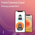 EYSOFT 11/11 Pro/11 12/12 /12Pro /12Pro Phone Front Camera Cover,Webcam Cover Compatible for iPhone X/XS/XR/XS Max