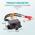 Universal Car Amplifier RCA Level Controller, Bass Control Knob for Car, Motorcycle, Home Theater Speakers