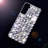 Bonitec Compatible with Galaxy S21 Case - 3D Glitter Sparkle Bling Luxury Rhinestone Diamond Bumper