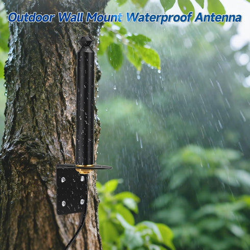 Superbat 10dBi 4G 10ft High Gain LTE Outdoor Antenna Waterproof Wall Mount Omni-Directional Cellular Antenna with SMA