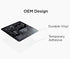 Synerlogic Mac OS Reference Keyboard Vinyl Shortcut Stickers, Compatible with MacBook Pro Air iMac Mini (4-Pack