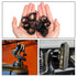 Skrfren 9 Pack 17mm Ball-Adapter Fixed Adapter, Phone Holder Tightening Nut Replacement Head Bracket Holder Ring