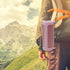 LTGEM Silicone Protective Case for JBL Flip 6 Portable Bluetooth Speaker with Extra Carabiner and Strap - Pink (Case