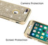 Hython Heavy Duty Defender Case for iPhone 8 Plus, iPhone 7 Plus, Bling Glitter Sparkle Hard Shell, Gold