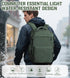 Backpack Backpacks 18x14x8 inches Daypack,BrownGreen BOXSAM Large Vacuum Travel with Pump for Women, Personal Item