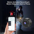 Splemin Cam,4K Mini WiFi Hidden Camera,Spy Camera,Small Portable Nanny HD Wireless Security Cameras with Motion