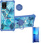 TCL K11 Case for T432W, Colorful Reflect Light, Hard PC + Soft Silicone, Ring Support Cover