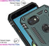 LUMARKE Google Pixel 3A Case with Screen Protector, Military Grade, 16ft Drop Tested, Magnetic Ring Kickstand, Pine