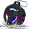 EBODA Bluetooth Shower Speaker, Portable IP67 Waterproof Wireless Speaker with LED Light, True Wireless Stereo,