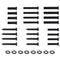 Maozhren TV Stand Screws and Washers for Onn TV Stand Legs Screws Kit