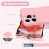 Case for iPhone 15 Pro Max - Soft Liquid Silicone, Gel Rubber Full-Body Protective Phone Case, Crystal Pink