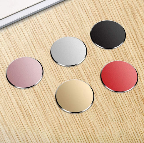 SALEX Set 2 3M 2 Pack Replacement Metal Plates for Magnetic Car Phone Holders, Wall & Air Vent Mounts, Cases, Magnets.