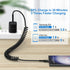 Motorola Edge 2024 Charger Cable 3FT, Coiled USB C to USB C Cord for Moto G Stylus 5G 2024, Fast Charging Wire