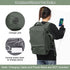 Backpack 17 Inch Backpack Sinaliy Large Expandable Travel for Men and Women, Laptop, Waterproof, Casual, College