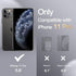 JETech Silicone Case for iPhone 11 Pro - Silky-Soft Touch Full-Body Protective Cover, Shockproof (Black)