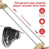 Recorder Rubber Belts - Cassette Recorder Maintenance Mix Flat Tape Machine Rubber Belts 40-135MM (50PCS)