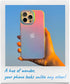 LONLI Hue iPhone 15 Pro Case - Iridescent, Shockproof, 10FT Drop Protection, Color Changing - Unique Cover for All
