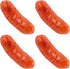 4 Pcs Artificial Hot Dog Fake Sausage Simulated Lifelike Food Model Props
