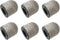MECCANIXITY 6pcs 6mm Stylus Pen Fine Tips, Conductive Fiber Capacitive Touch Screen Pens Tip Universal Replacement