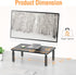 2 Pack 3 ELIVED Monitor Stand Riser - Height Adjustable Monitor Stand for Laptop, Computer, PC, Printer, Mesh Metal
