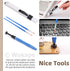 13Pcs Keyboard Lube Kit for Mechanical Keyboard, Tools Include Cleaning Brush, Lubrication, Keycap Puller, Switch Opener