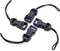Padwa Lifestyle 4 Pcs Black Quick Release Camera Strap QD Loops Connector Adapter for Digital Cameras, Binoculars