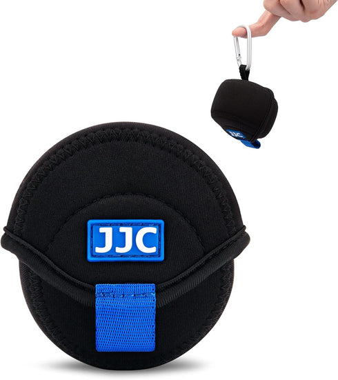 JJC Neoprene Mirrorless Lens Pouch Bag for Canon EF-M 22mm, Sony E 16-50mm, Fuji XF 27mm, Nikon Z 16-50mm