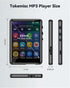 tokemisc 64GB MP3 5.3, Mp3 Mp4 256GB Player with Bluetooth Full Touch Screen Music Player Built-in Speaker,FM