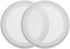 uxcell Speaker Grill Cover 3 Inch, 106.5mm Mesh Decorative Circle Subwoofer Guard Protector - White 2pcs