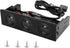 Heayzoki PC Front Panel Speaker, Stereo Surround Loudspeaker 5.25in STW9005, PC Floppy Drive Front Panel Card Reader