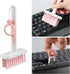 Soft Brush Keyboard Cleaner, Computer Cleaning Tool Kit, 7 in 1 Multipurpose Corner Slit Duster Keycap Puller and Soft Microfiber Brush for Bluetooth Headset Lego Airpods Laptop Camera Lens (Pink) by IFTHFOUR